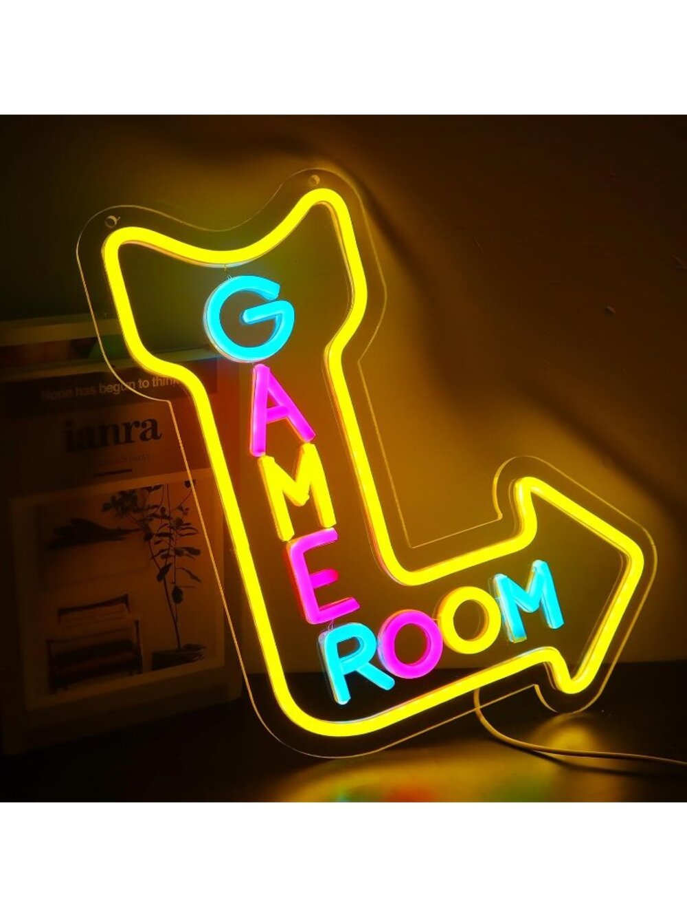 Game Room Neon Sign Dimmable Game Room Led Light Game Room Neon Light Sign